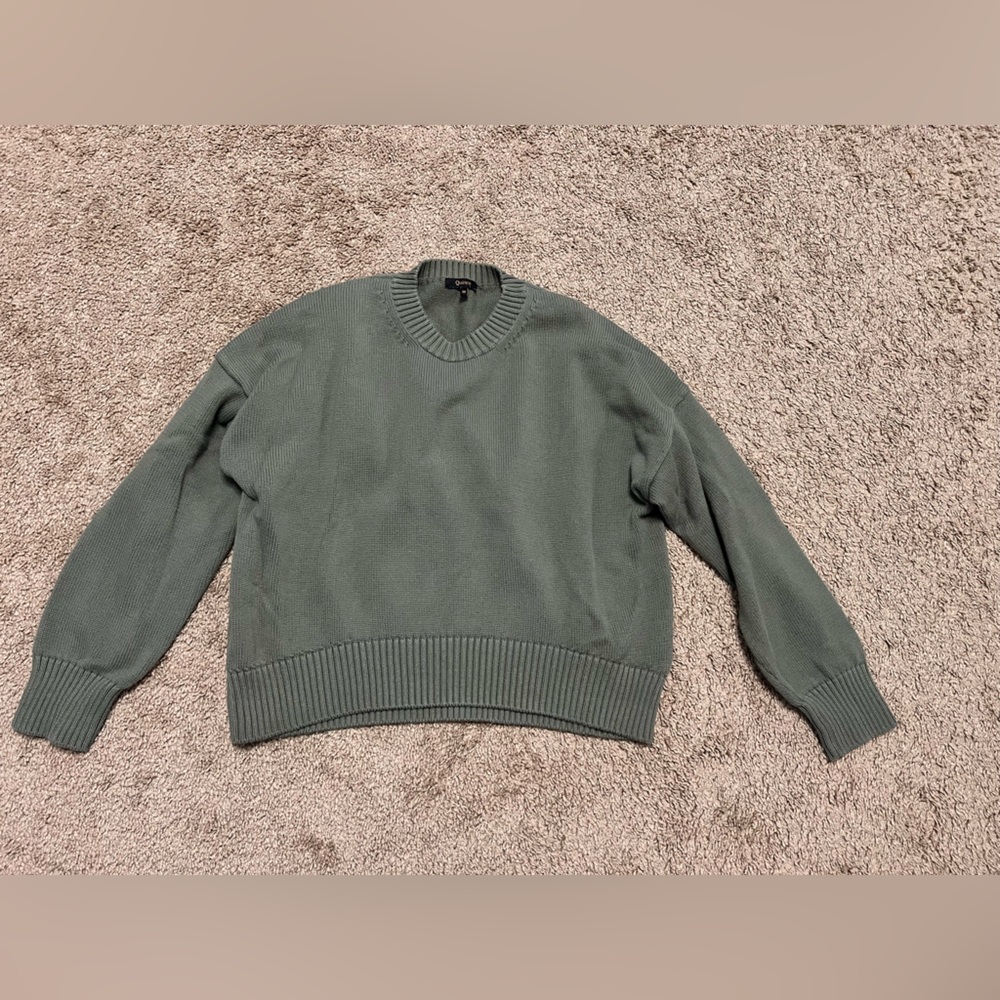 Quince Women’s Organic Cotton Crewneck Sweater